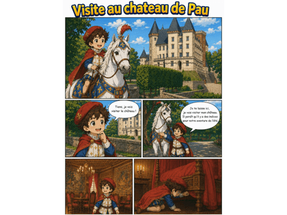 Visite du chateau de Pau