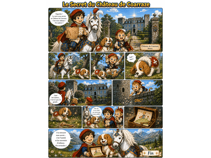 Le secret du chateau de Coarraze