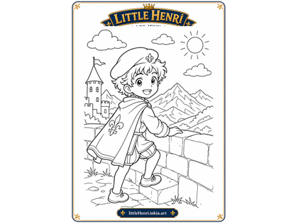 Coloriage : Little Henri (Niveau 2)